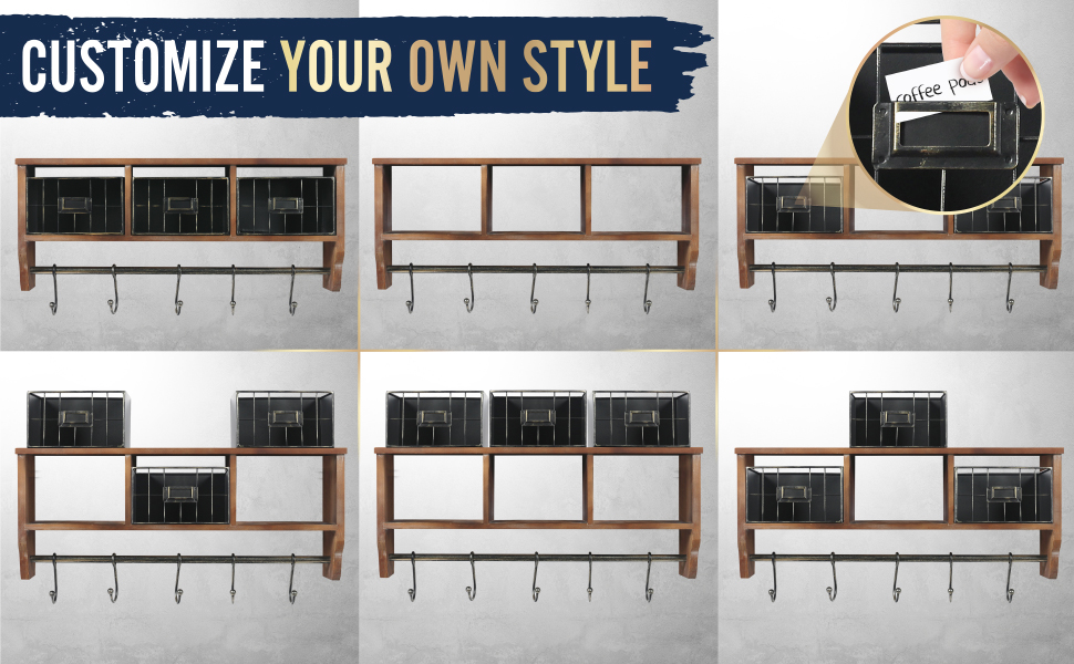 HBCY Creations Coat Rack