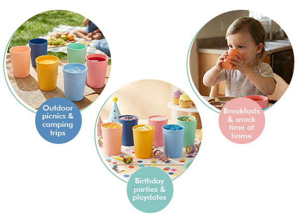 Small Reusable Cups –8 oz