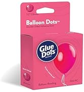 Glue Dots, Balloon Dots, Double-Sided, Permanent, 1/2