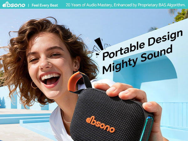 Portable bluetooth speaker
