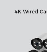 4k wired security camera system