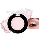 Monochrome Glitter Eyeshadow Makeup Palette, Highly Pigmented Rose Gold Eyeshadow Palette, Shimme...