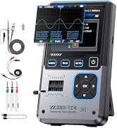 FNIRSI DSO-TC4 Handheld Oscilloscope, 10MHz Bandwidth 48MSa/s Sampling Rate Transistor Tester Dig...