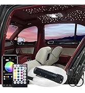 AKEPO Upgraded APP 6W Fiber Optic Lights Music Control Star Ceiling Light Kit for Home & Car, RGB...