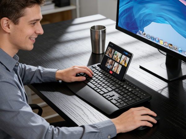 Wireless Keyboard for PC Laptop