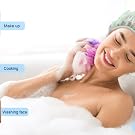 Suitable for showering, cooking, washing face, making up, SPA, protect your hair well.