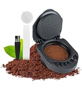 FOVNOT Reusable Capsule Adapter For Dolce Gusto, Coffee Capsule Converter Adapter Refillable Coff...