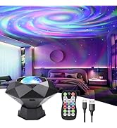 Northern Galaxy Light Projector Star Night Light with Timer and Remote Control for LED Star Proje...
