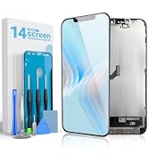 guleek Screen Replacement for iPhone 14, 6.1 Inch Full HD LCD and Touch Digitizer Assembly Includ...