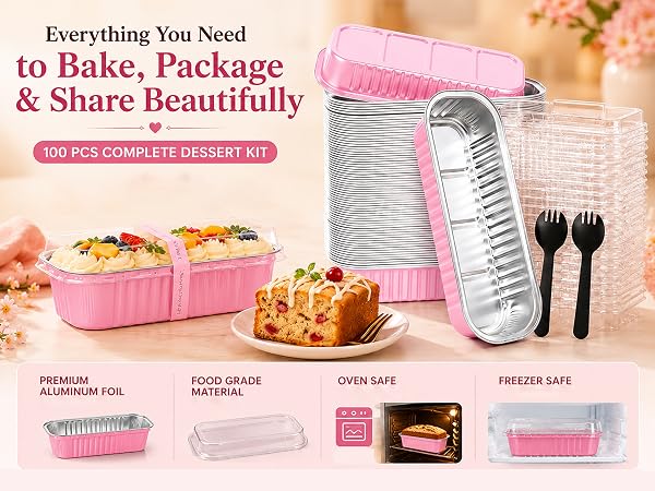 mini cake pans with lids
