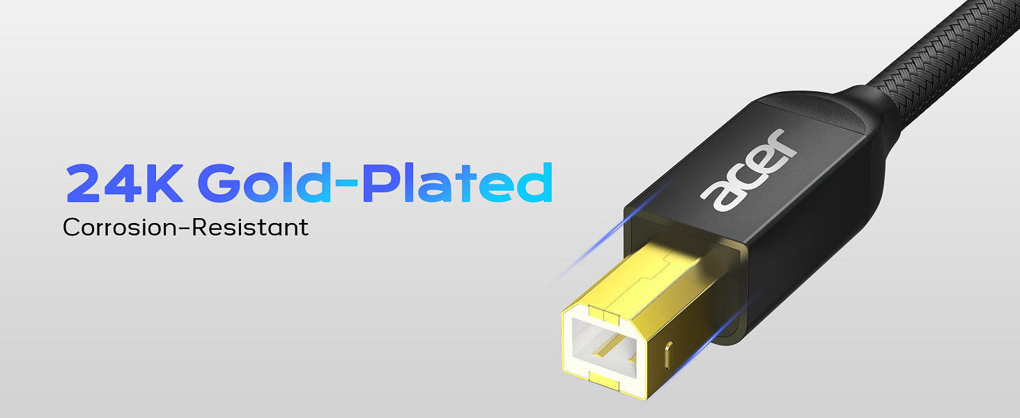 Gold-plated connector