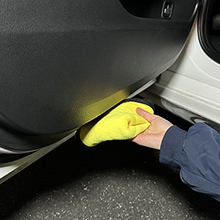 Iron surface mounting