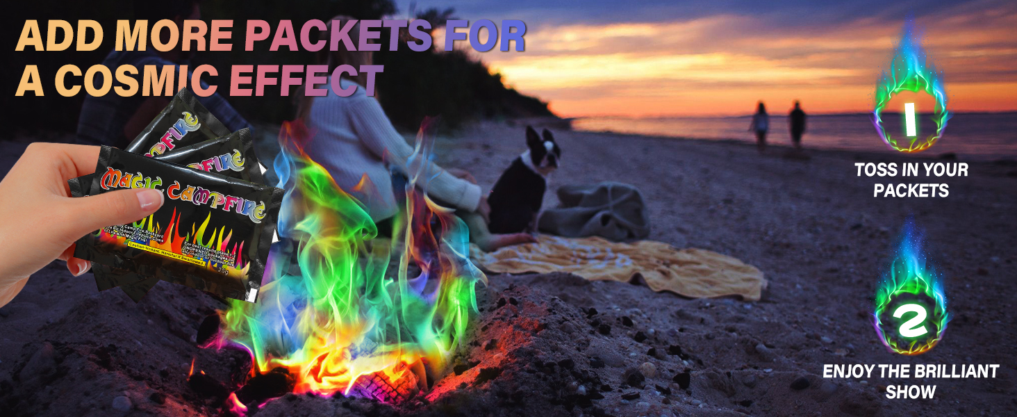 Magic Campfire Fire Color