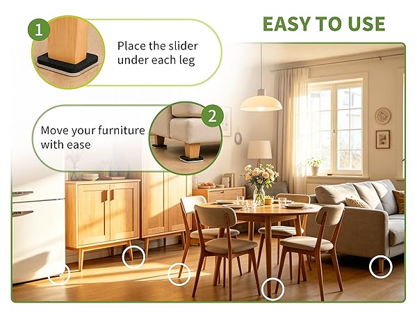 sliders for moving furniture