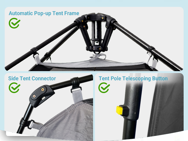 INSTANT SHOWER TENT 60S EASY SET UP