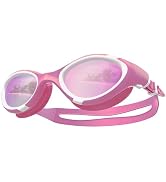 Aegend Kids Polarized Swim Goggles, Swimming Pool Goggles for Kids 6-14 Anti Fog Anti UV No Leak ...