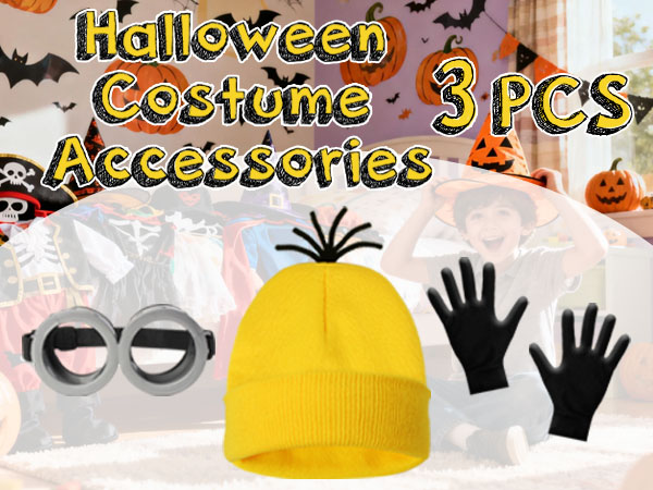 3 Pcs Halloween Costume Accessories Adult
