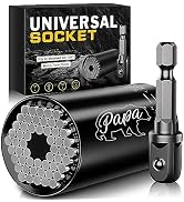 Christmas Gifts for Papa Dad Men, Universal Socket Tools Gifts for Fathers Day from Daughte Son W...