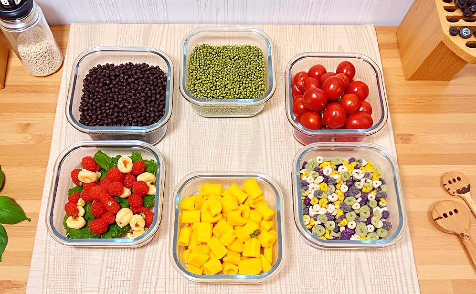 16 oz square glass food storage containers with lids small square glass food containers with lids