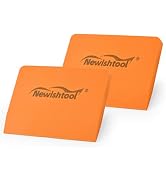 NEWISHTOOL Soft Silicone Small Squeegee for Vinyl, 2 PCS PPF Tools Window Tinting V-Blade Scraper...