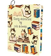 CRASPIRE Cat Stretchable Book Cover Books Animals Yellow Washable Reusable Large Nylon Cloth Poly...
