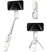 TELESIN Magnetic Mini Selfie Stick, Phone Tripod for iPhone 17 16 15 & Android, Portable Pocket-S...