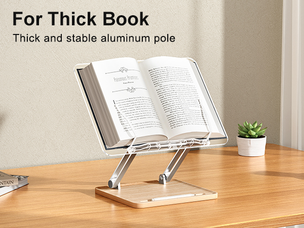 foldable document book stand page holder acrylic book holder