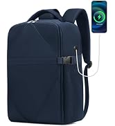 PHYNIER Travel Carry On Backpack, Lightweight, Durable (Blue, Large)