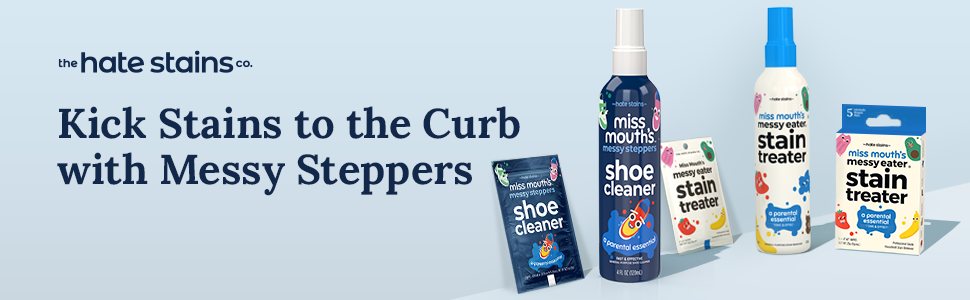 Kick Stains to the Curb with Messy Steppers