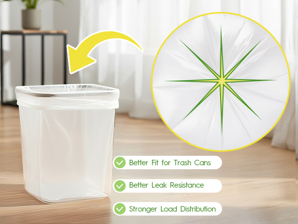 Small Trash Bags 4 Gallon