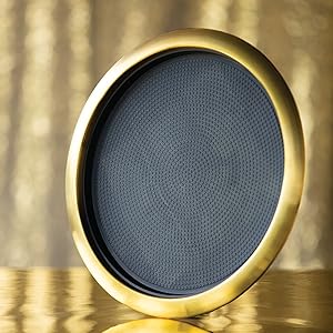 service ideas metallic vintage gold tray