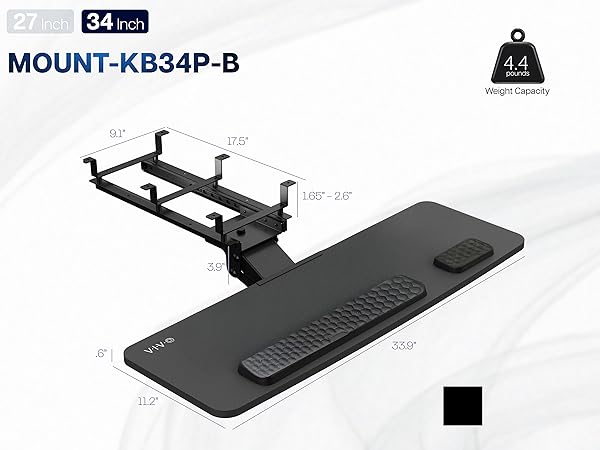 Premium Under Desk Keyboard Tray
