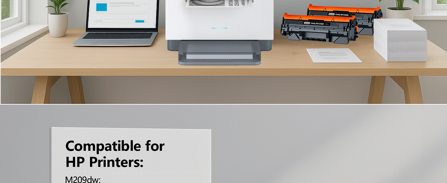 HP 134A Black Toner Cartridges