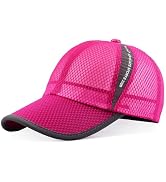 ELLEWIN Unisex Breathable Quick Dry Mesh Baseball Cap Running hat