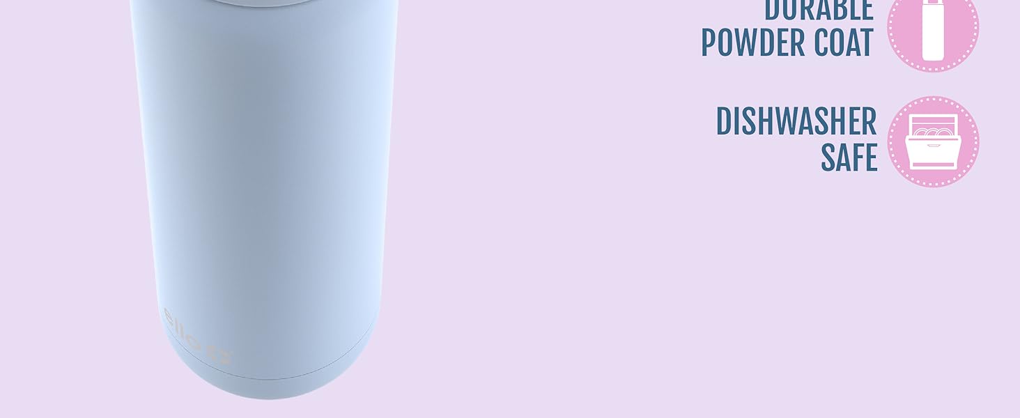 ello cooper stainless steel water bottle