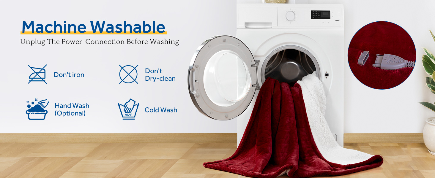 Heated Blanket throw