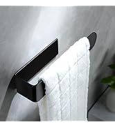 ZUNTO 7.9 Inch Adhesive Towel Bar - No Drilling Stainless Steel Bathroom & Kitchen Holder, Matte ...