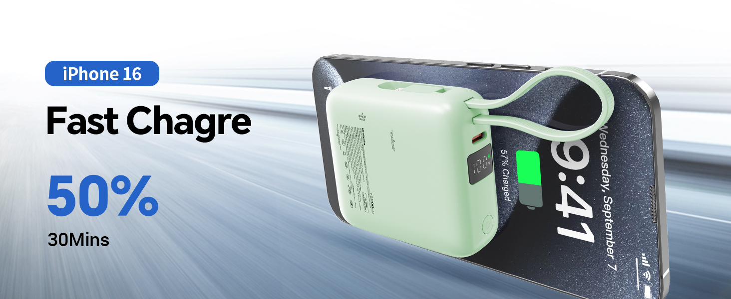 faster charging power bank