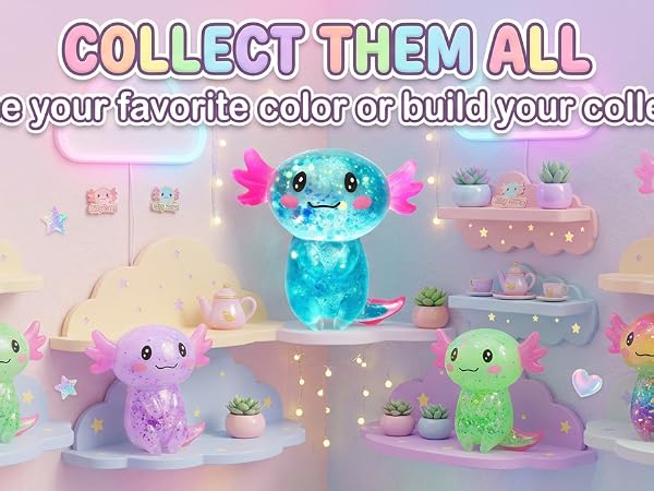 Axolotl Squishy Stress Relief Toy