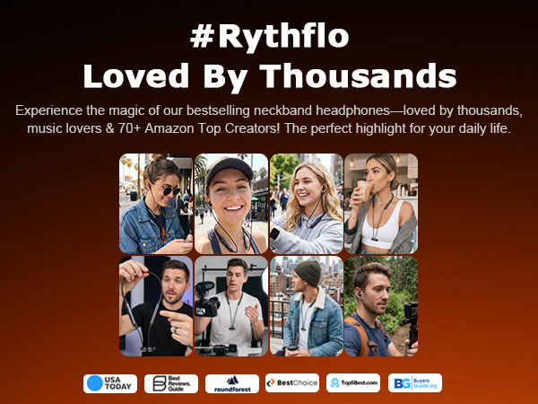 Bestselling neckband headphones—loved by thousands, music lovers 70+ Top Creators
