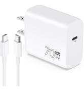 for Mac Book Pro MacBook Air Charger, 70W USB C Fast Charger Block Power Adapter for MacBook Air ...
