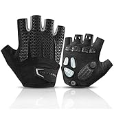 ROCKBROS Road Cycling Gloves for Men Women Commuter Gloves Half Finger Biking Gloves with Gel Pad...