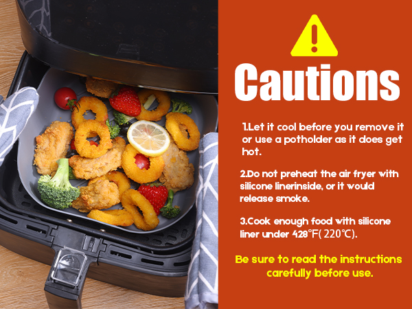 air fryer silicone liners