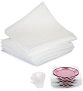 Ailengy 12 Inch Foam Wrap Sheets 50pcs Packing Moving Cushion Foam Wrap Packing Foam for Dishes, ...