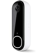 Arlo Video Doorbell 2K (2nd Generation) – Battery Operated or Wired Doorbell, Smart Wi-Fi, Two-Wa...