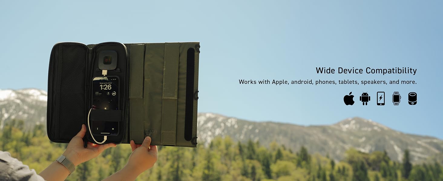 Nestout Outdoor Charger Solar 4 Panel