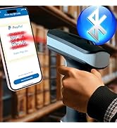 KILOGOGRAPH Barcode Scanner Wireless W10B - QR Code Scanner, Global Scanning Tech, Book Scanner f...