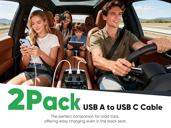 usba to usbc charging cable