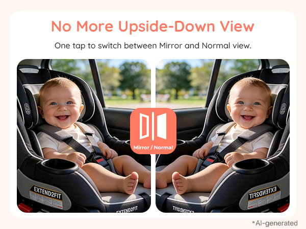 babyvue dual baby car camera