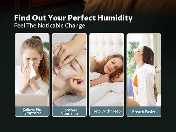 Humidifier for Bedroom Large Room